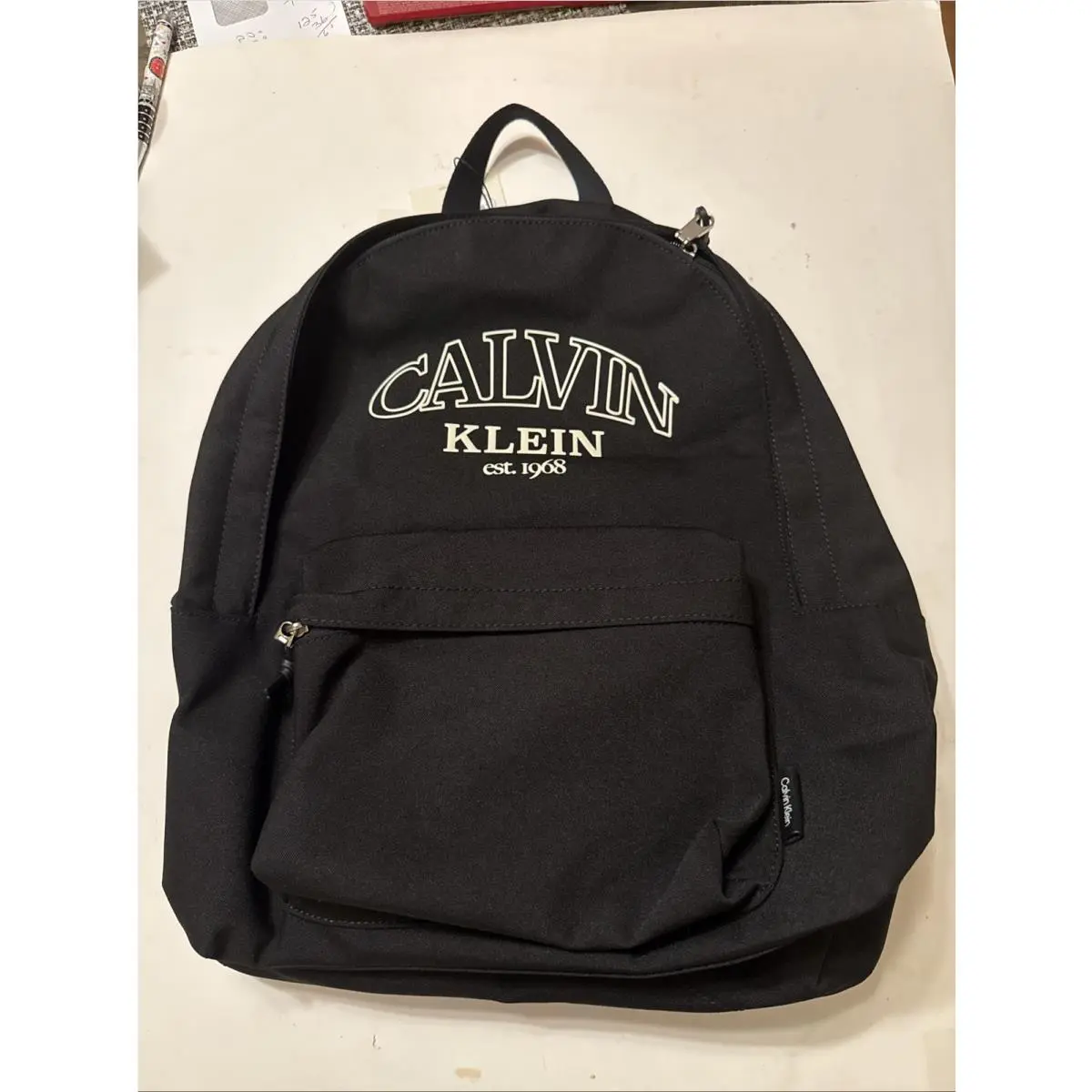 Calvin Klein Backpack. Unisex Black. Retail Price