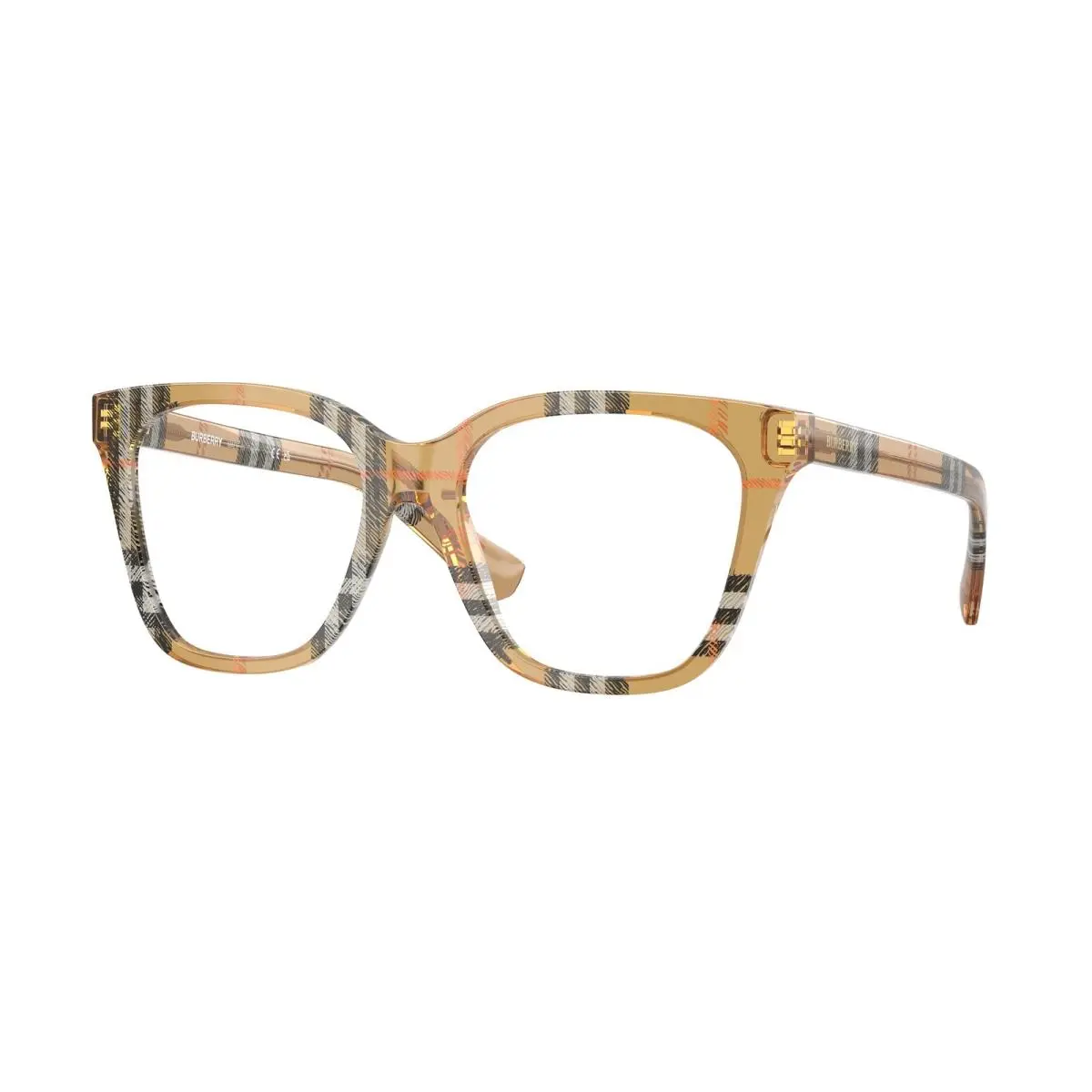 Burberry Women`s 53mm Checker Sand Eyeglasses BE2438F-4163-53