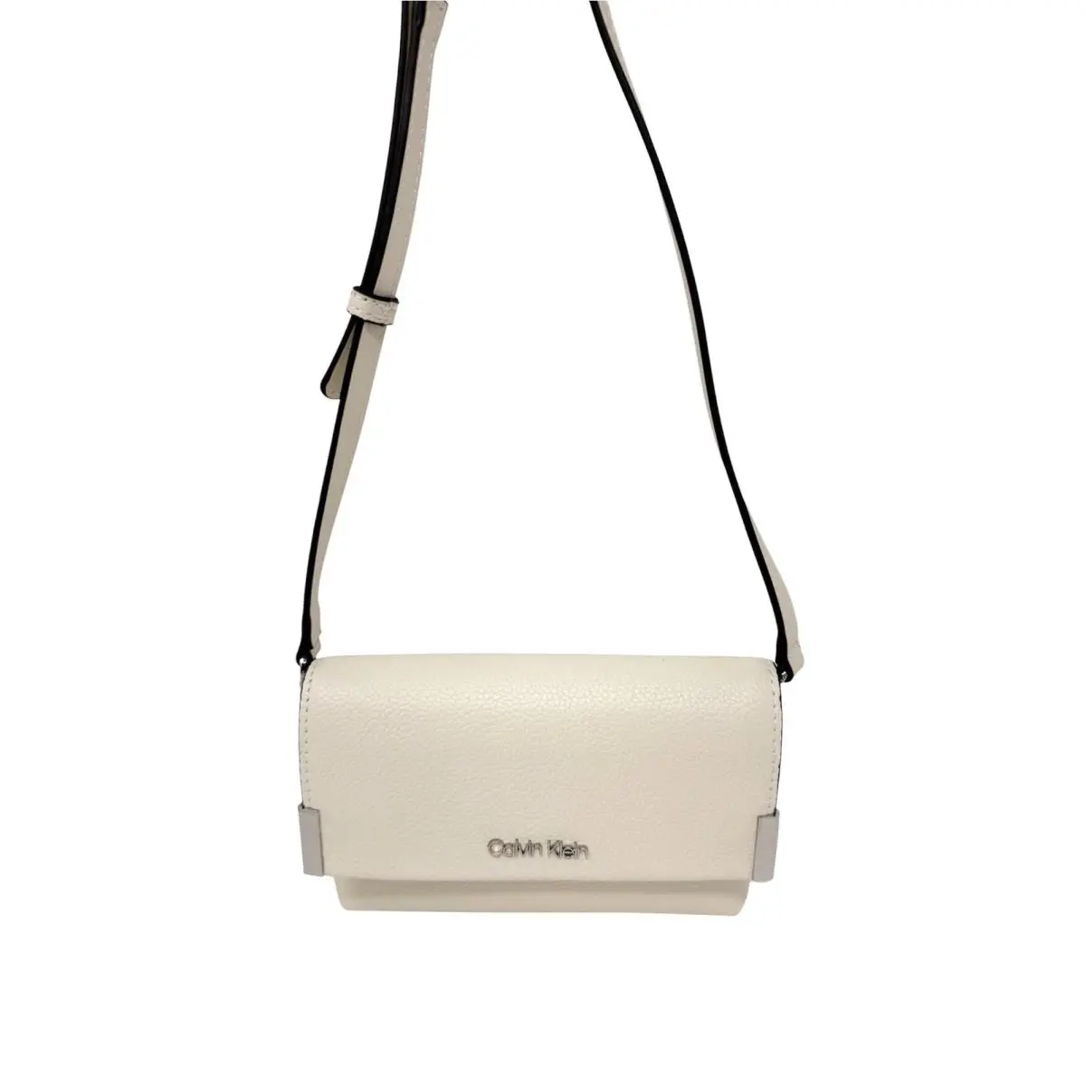 Calvin Klein Women`s White Crossbody