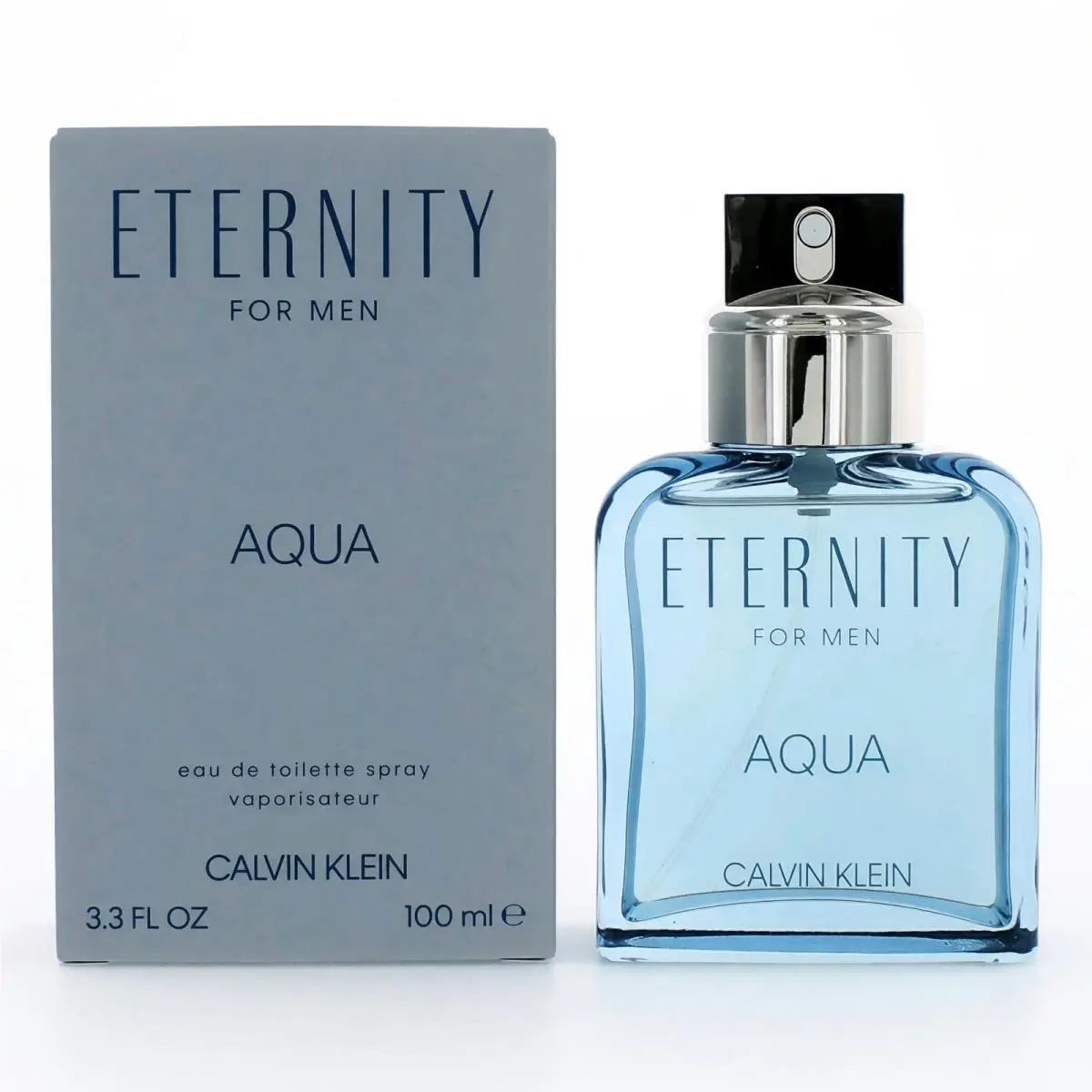 Eternity Aqua by Calvin Klein 3.4 oz Eau De Toilette Spray For Men