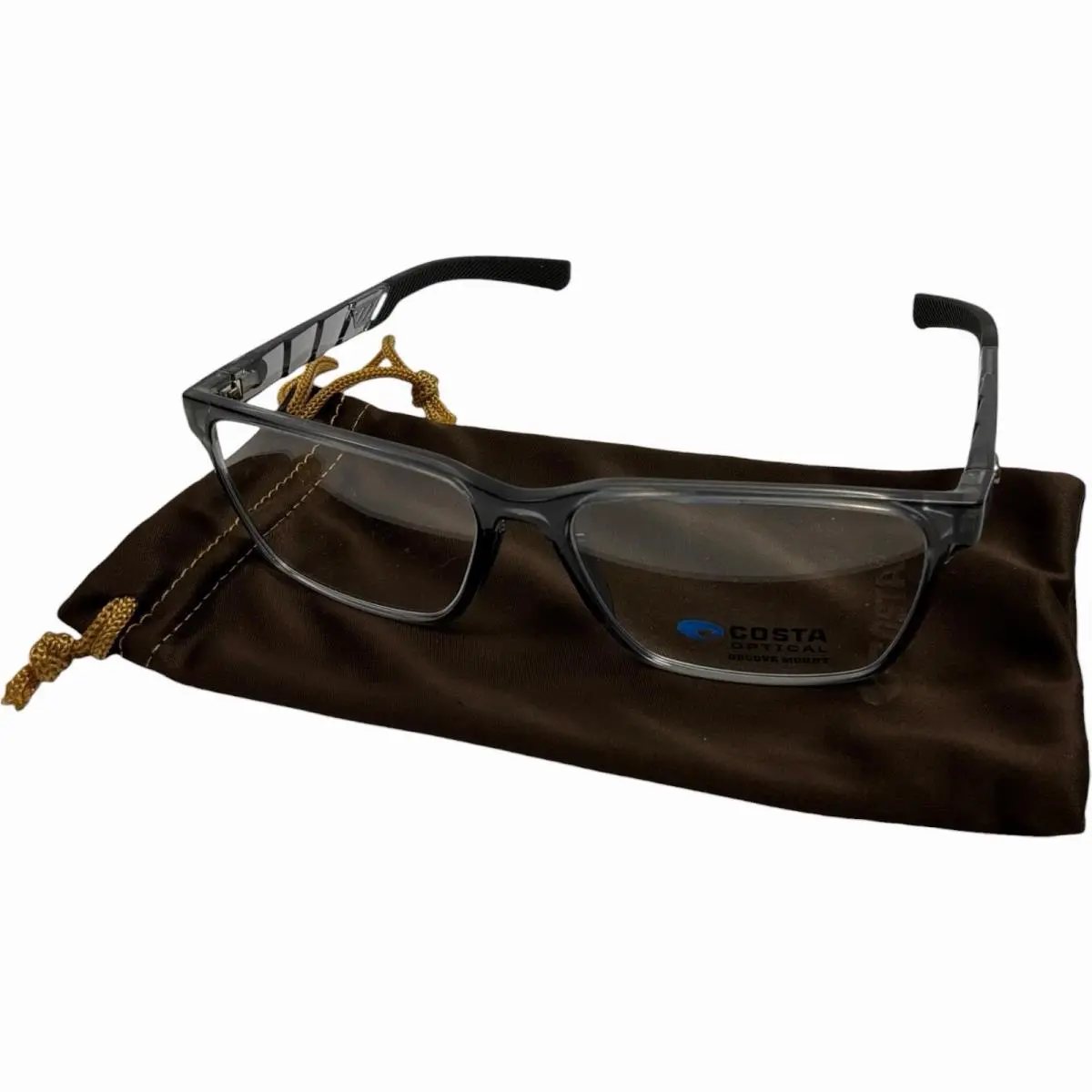 Costa Del Mar OCR710 Ocean Ridge 710 Gray Crystal Eyeglass Frames Demo Lens