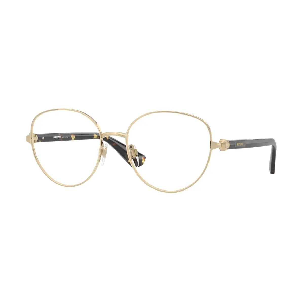 Burberry Women`s 53mm Light Gold Eyeglasses BE1394-1109-53