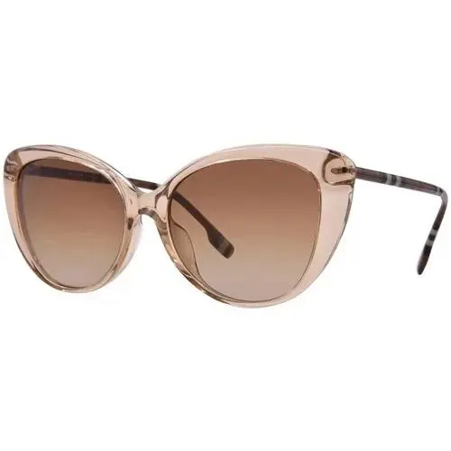 Burberry BE4407F 408813 Sunglasses Women`s Peach/brown Gradient Cat Eye 54mm - Frame: Pink, Lens: Brown