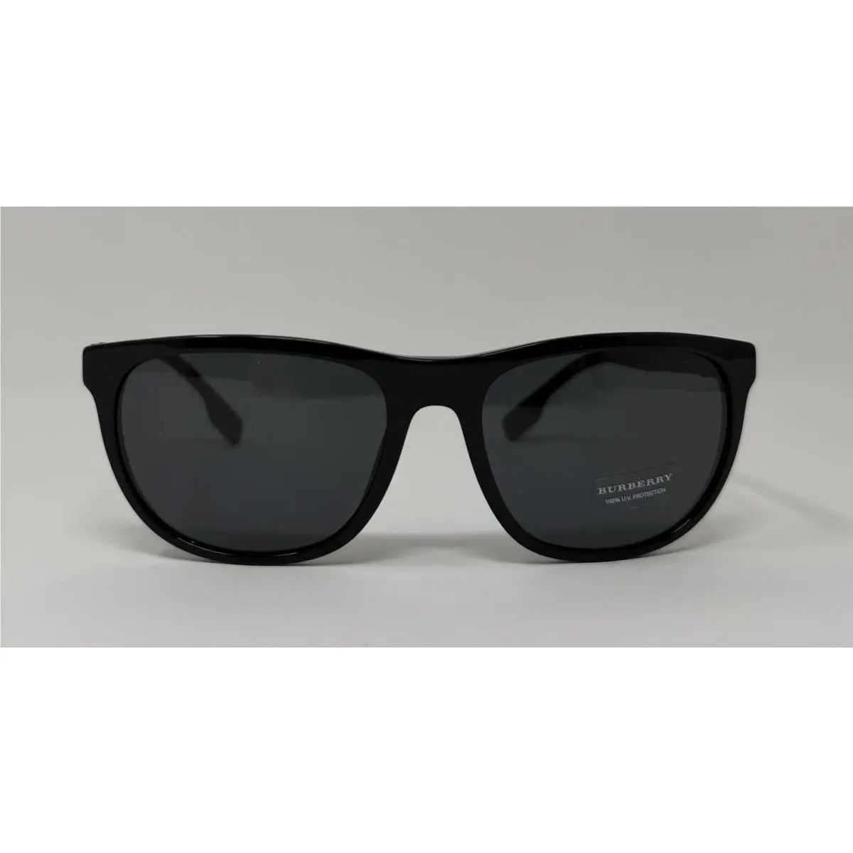 Burberry B4319 3001/87 Black Sunglasses Black Lenses. Size 58-18-145