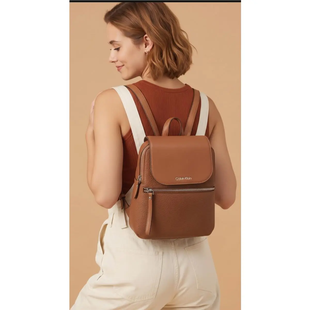 Calvin Klein Backpack Leather Reg.168.00