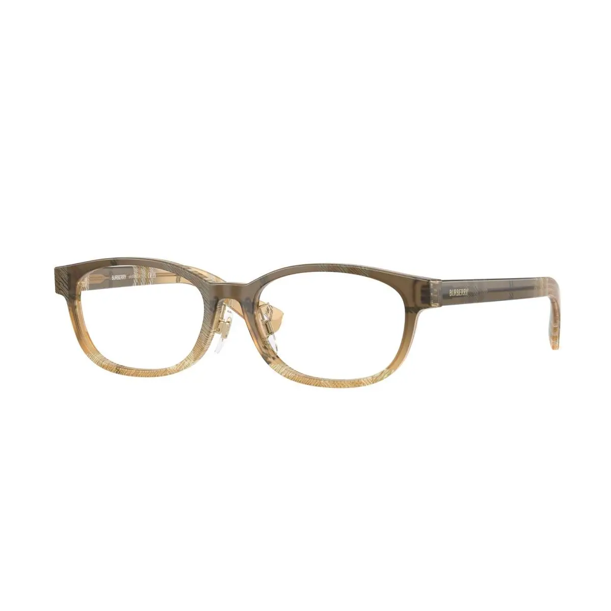 Burberry Women`s 51mm Checker Beige Eyeglasses BE2447D-4201-51