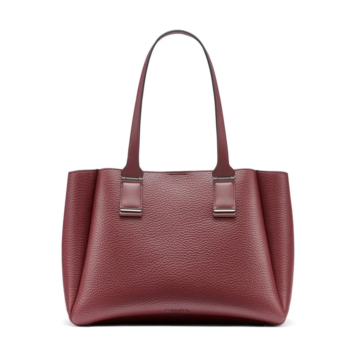 Jett Organizational Tote Deep Rouge One Size Rouge by Calvin Klein