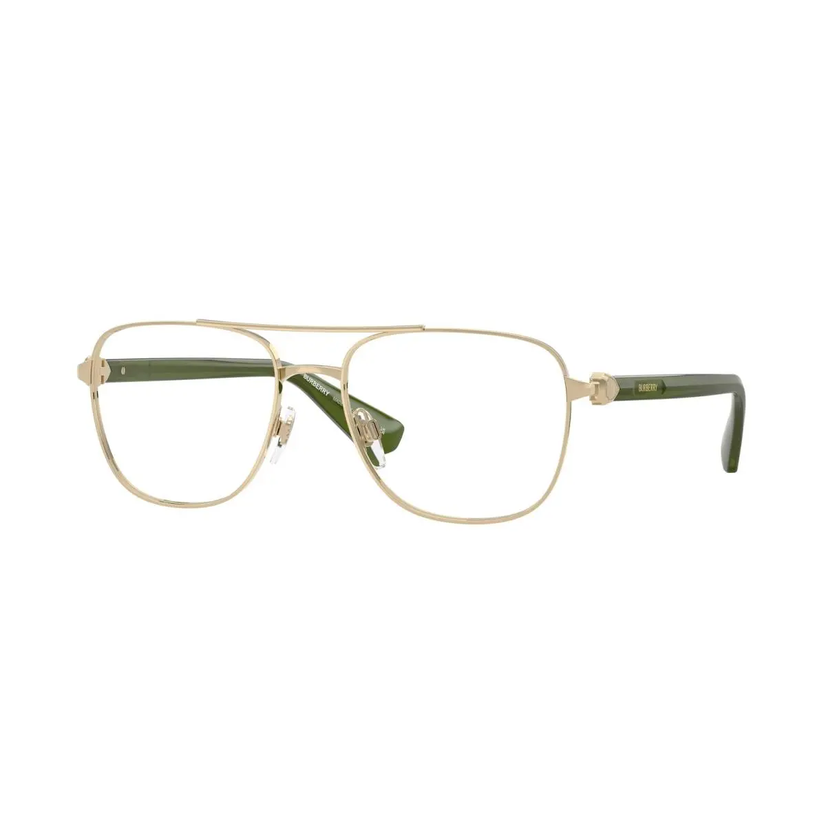 Burberry Men`s 54mm Light Gold Eyeglasses BE1396-1358-54