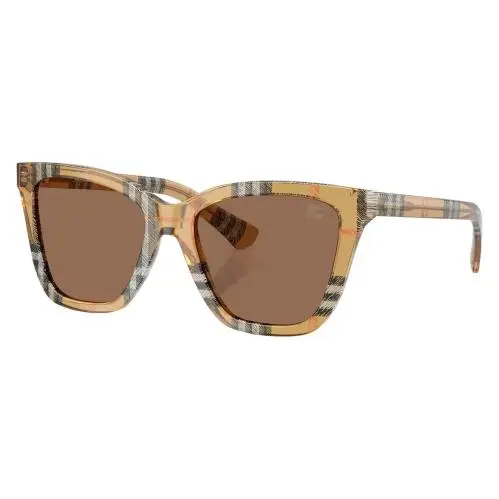 Burberry Women`s 54mm Checker Sand Sunglasses BE4470F-416373-54