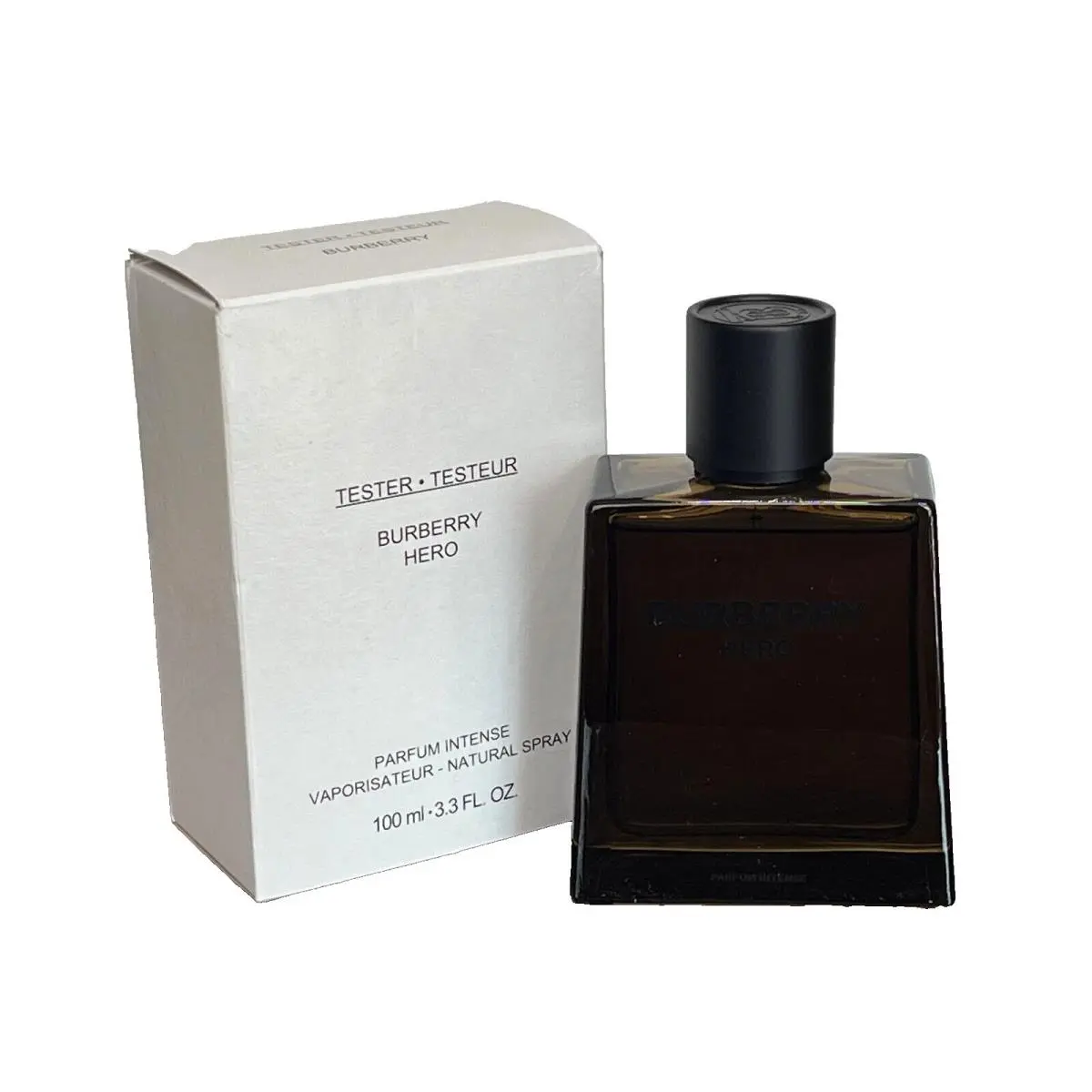 Burberry Men`s Hero Intense Parfum 3.4 oz Tester Fragrances 3616305880598