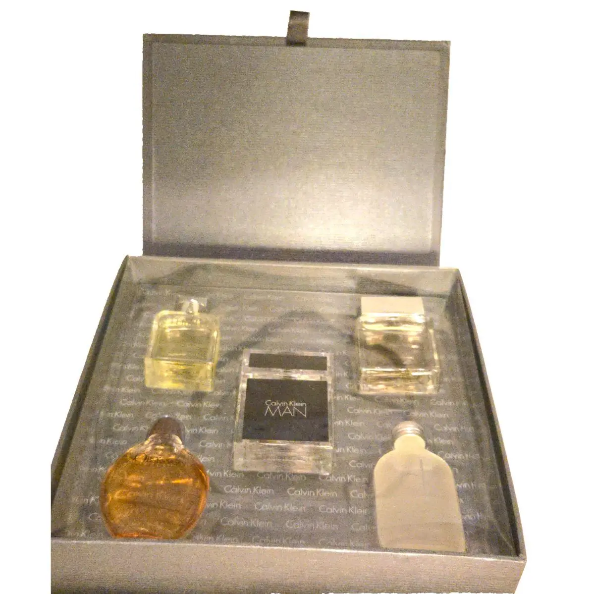 Calvin Klein 5pc Gift Set-men`s Fragrance Set Eternity/obsession/euphoria/ck/man