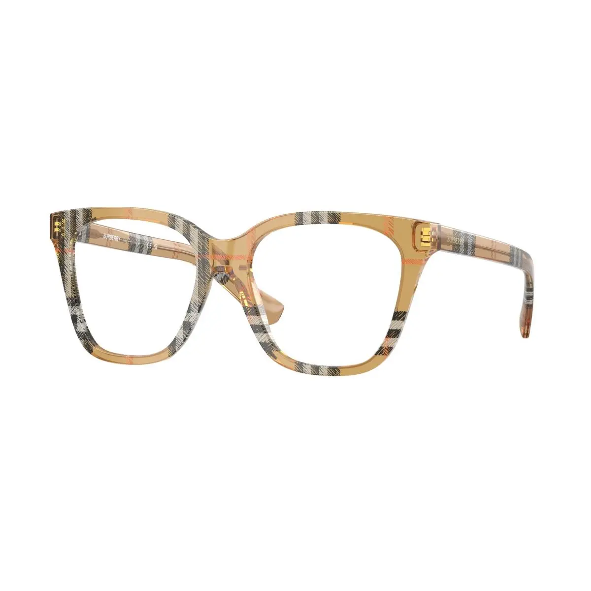 Burberry Women`s 53mm Checker Sand Eyeglasses BE2438-4163-53