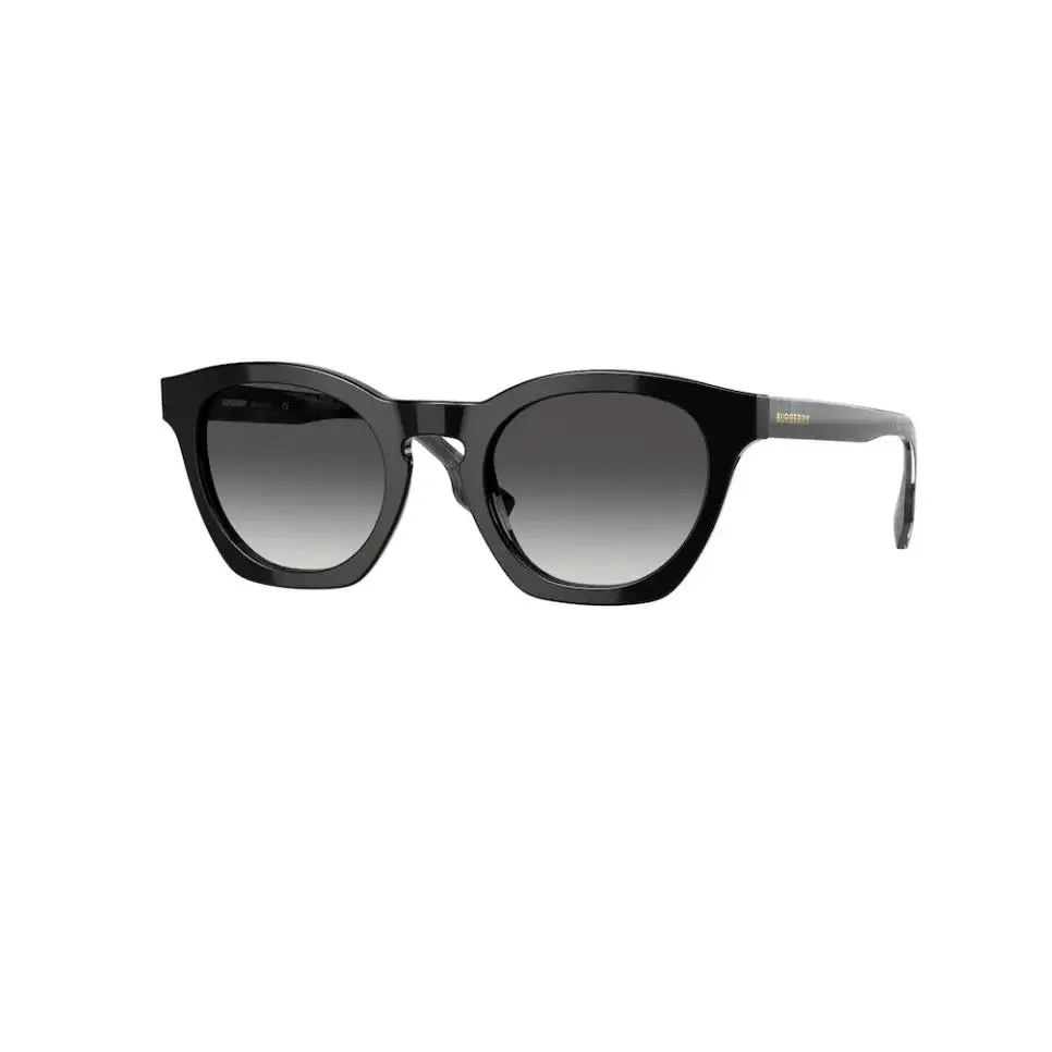 Burberry Yvette BE4367 39808G Sunglasses Women`s Black/grey Gradient 49-22-140
