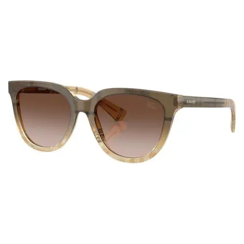 Women`s 53mm Checker Navy Blue Sunglasses BE4469F-420113-53 by Burberry