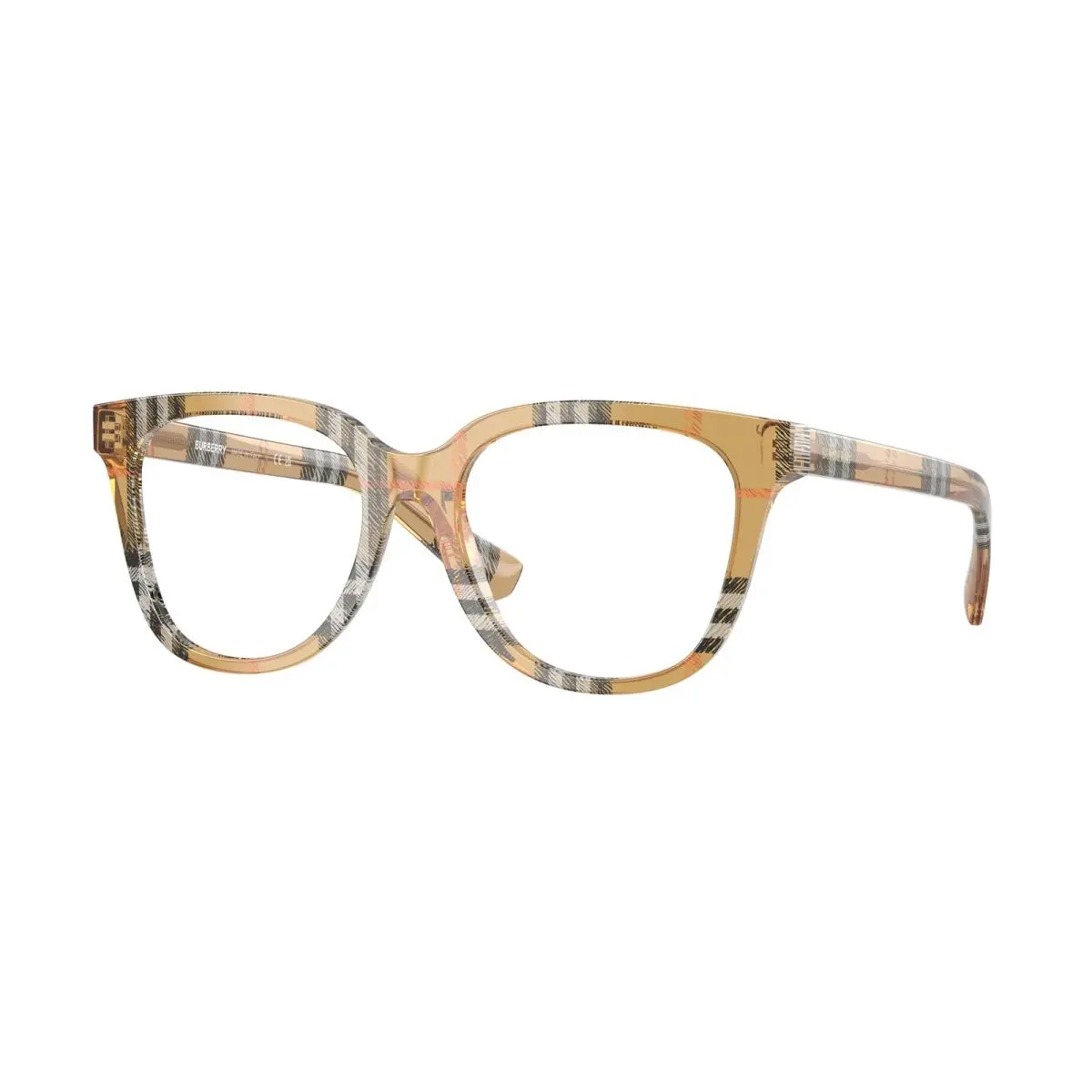 Burberry Women`s 52mm Checker Sand Beige Eyeglasses BE2439F-4163-52