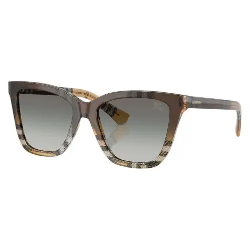 Burberry Women`s 54mm Checker Brown Gradient Sunglasses BE4470F-420211-54
