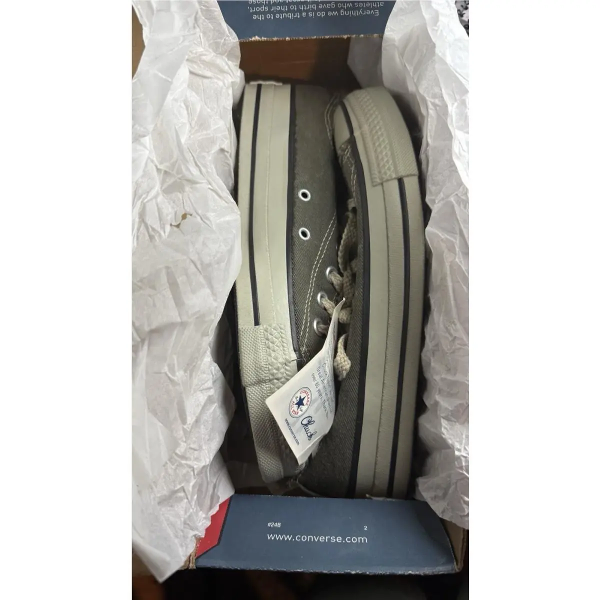 Converse shoes - Converse All Star Low Top - 1G432 - Olive (UPC: 022864774972) 14