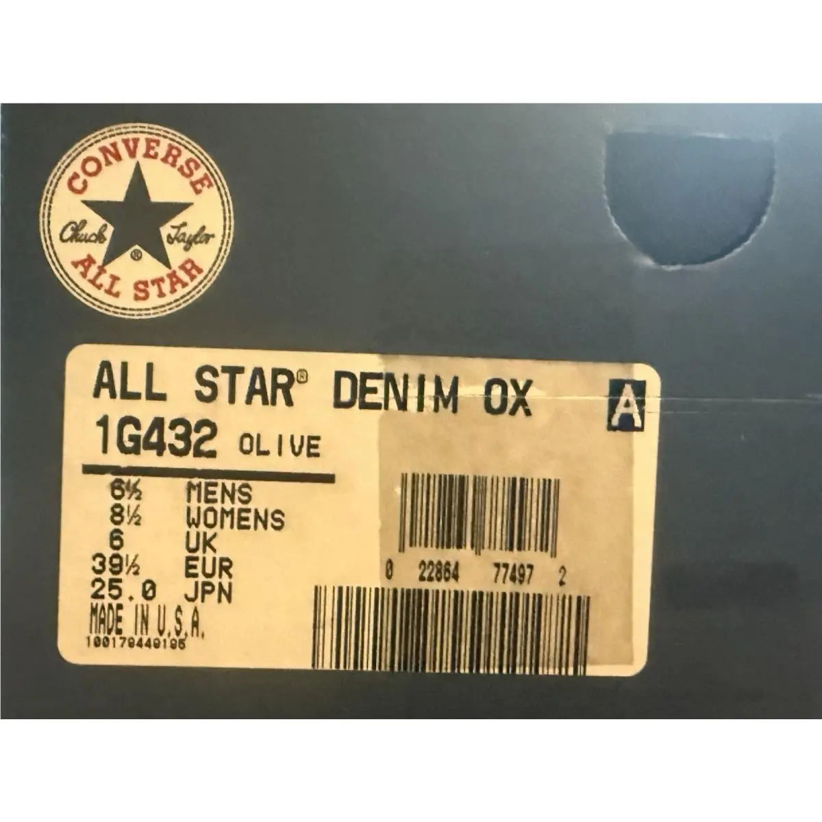 Converse shoes - Converse All Star Low Top - 1G432 - Olive (UPC: 022864774972) 16