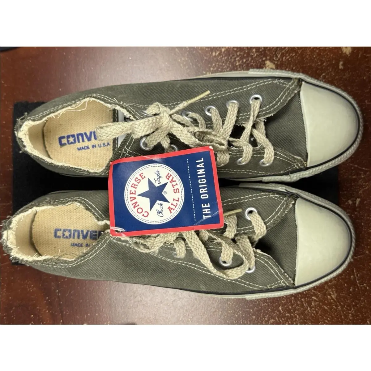 Converse shoes - Converse All Star Low Top - 1G432 - Olive (UPC: 022864774972) 1