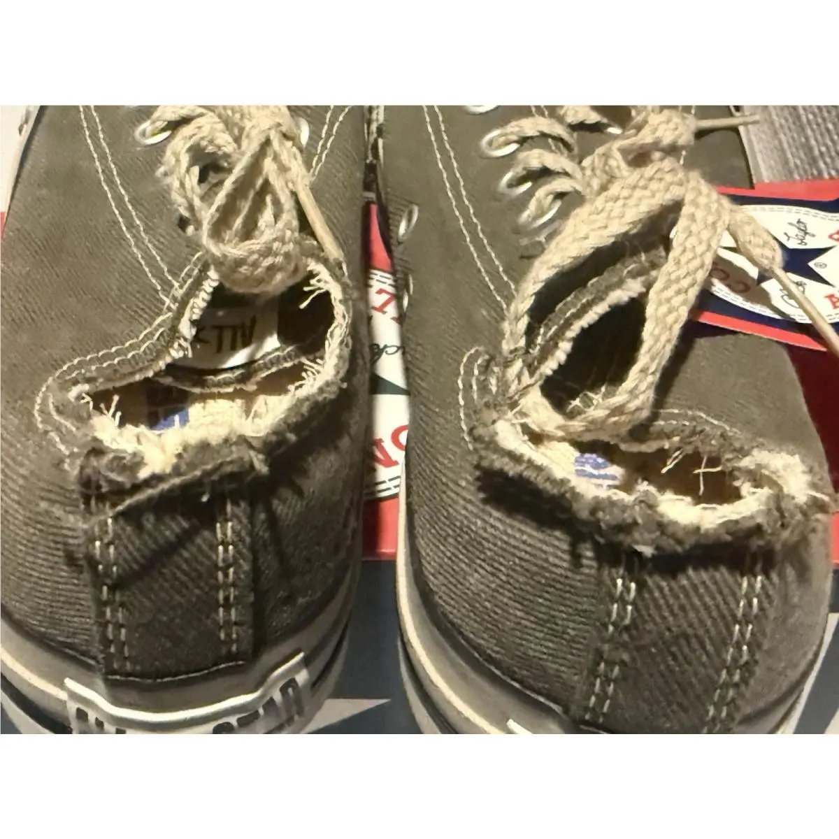 Converse shoes - Converse All Star Low Top - 1G432 - Olive (UPC: 022864774972) 7