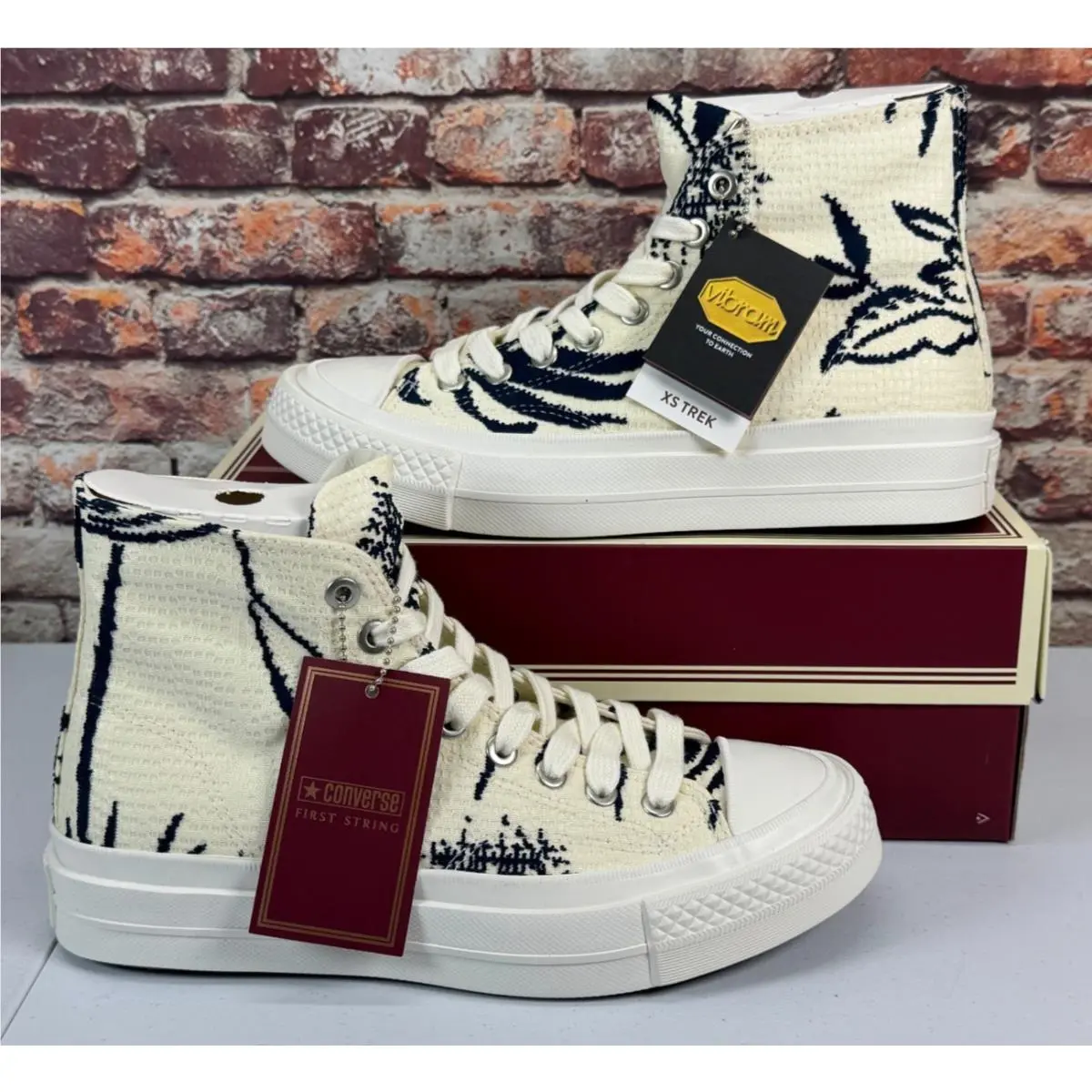 Converse First String Chuck Taylor All Star Floral/snow White/marshmallow Mens 7