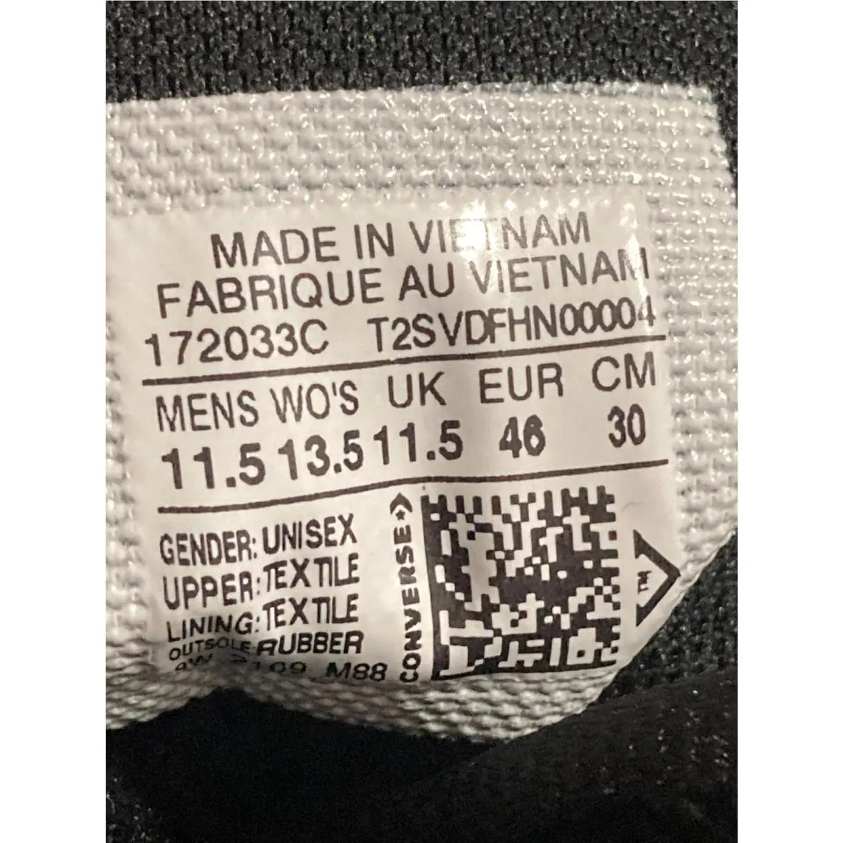 Converse shoes - Converse Chuck Taylor 70 - Chuck Taylor - 172033C - Black (UPC: 194433289504) 9