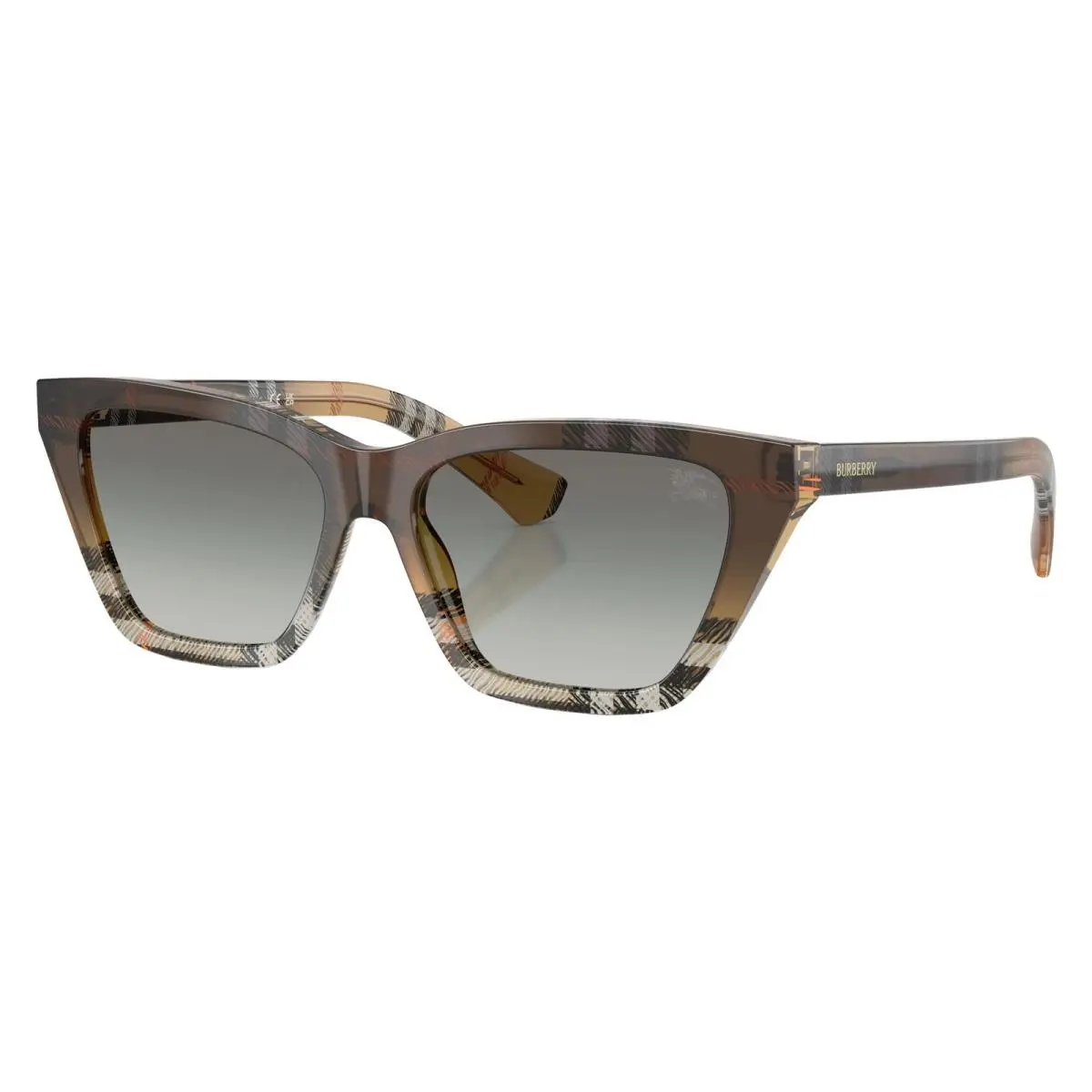 Burberry Women`s 54mm Checker Brown Sunglasses BE4468F-420211-54