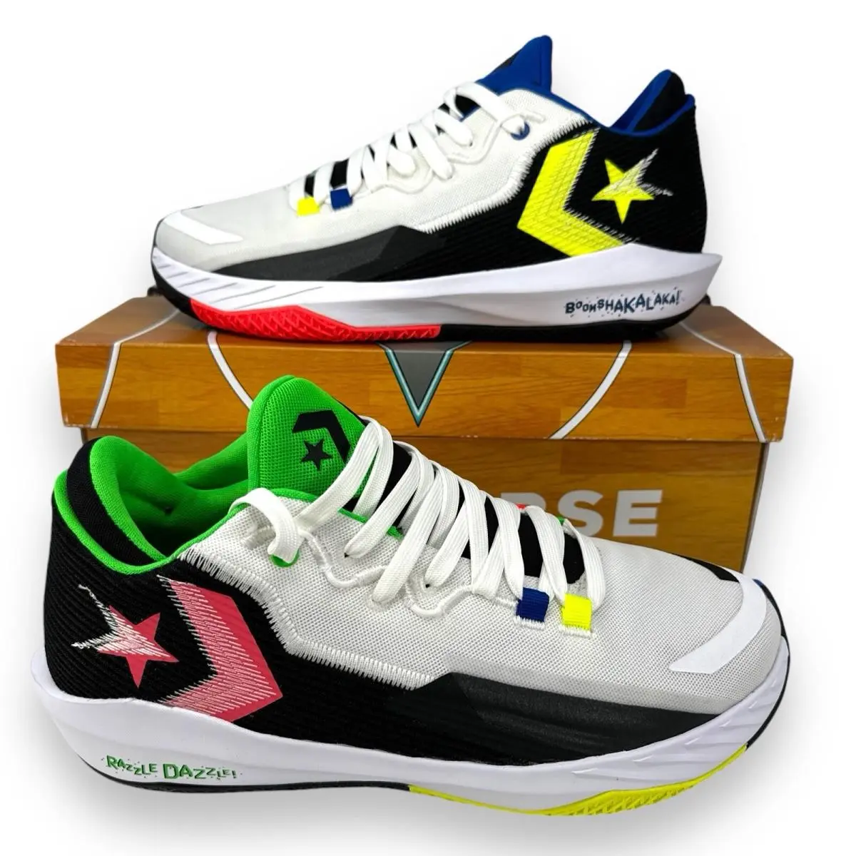Converse All Star BB Jet Mid Nba Jam Basketball Sneaker White Red 171634C Sz 10