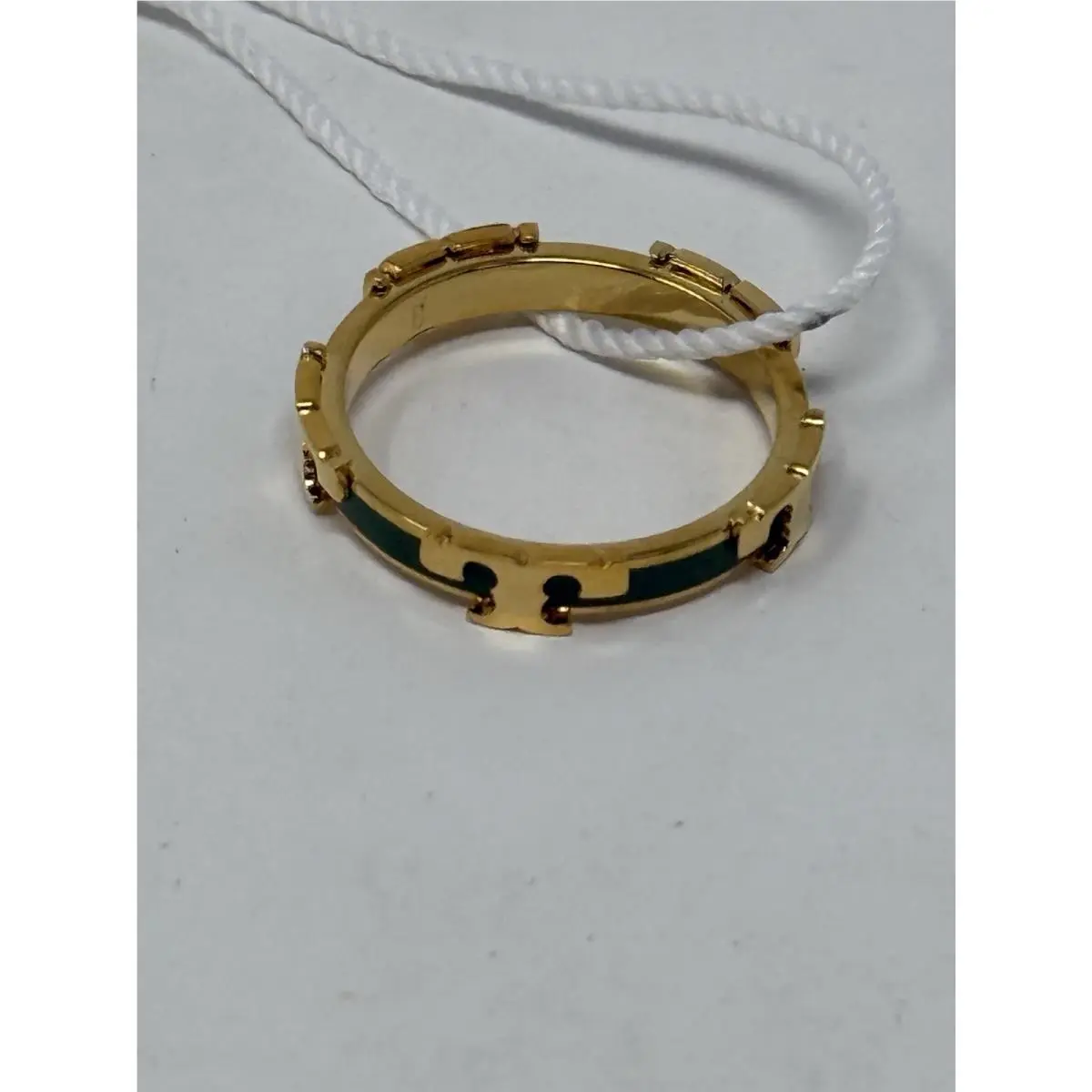 Sherif Gold Arugula Ring Size 8 by Tory Burch