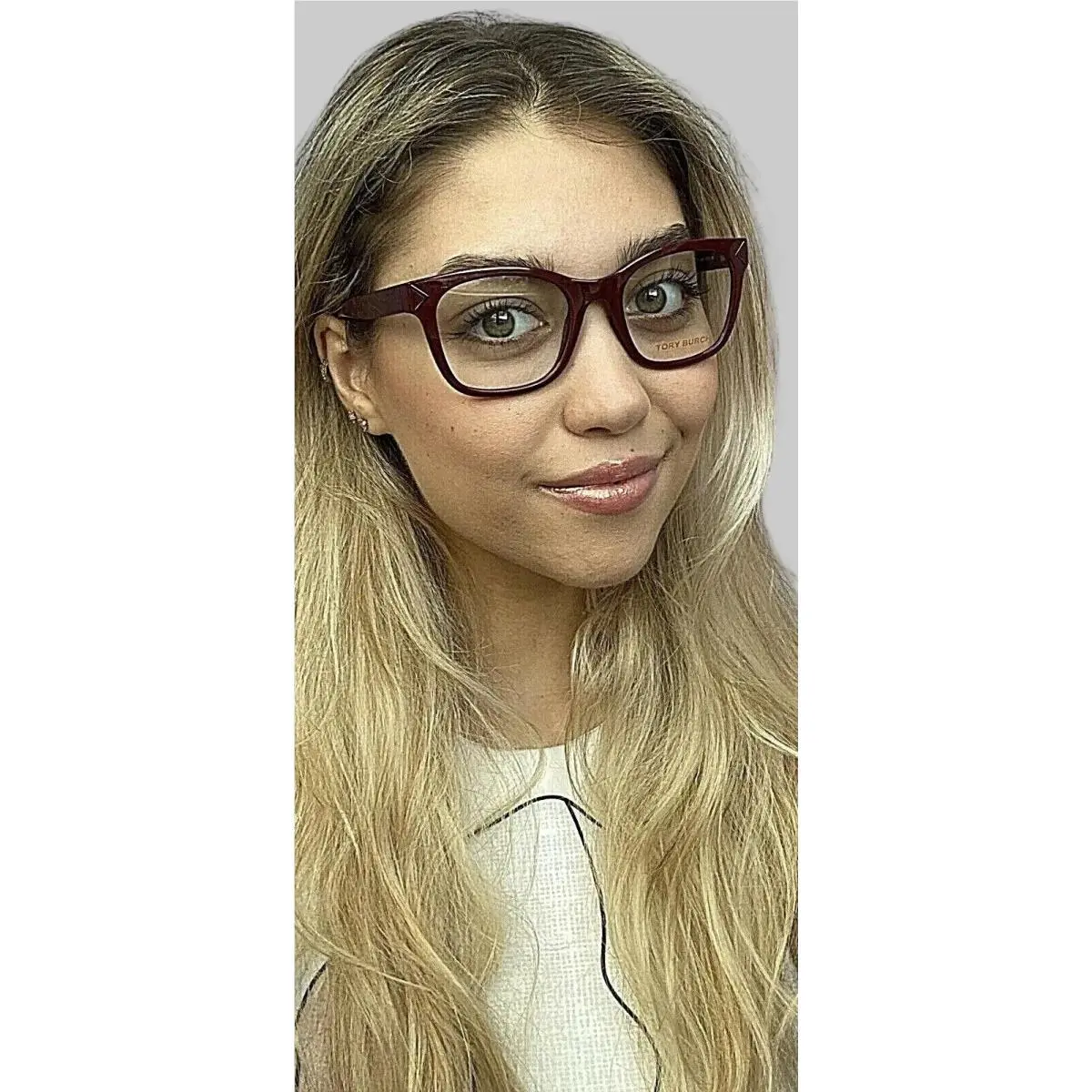 Tory Burch TY 0340 8116 Burgundy 51mm Rx Women`s Eyeglasses Frame