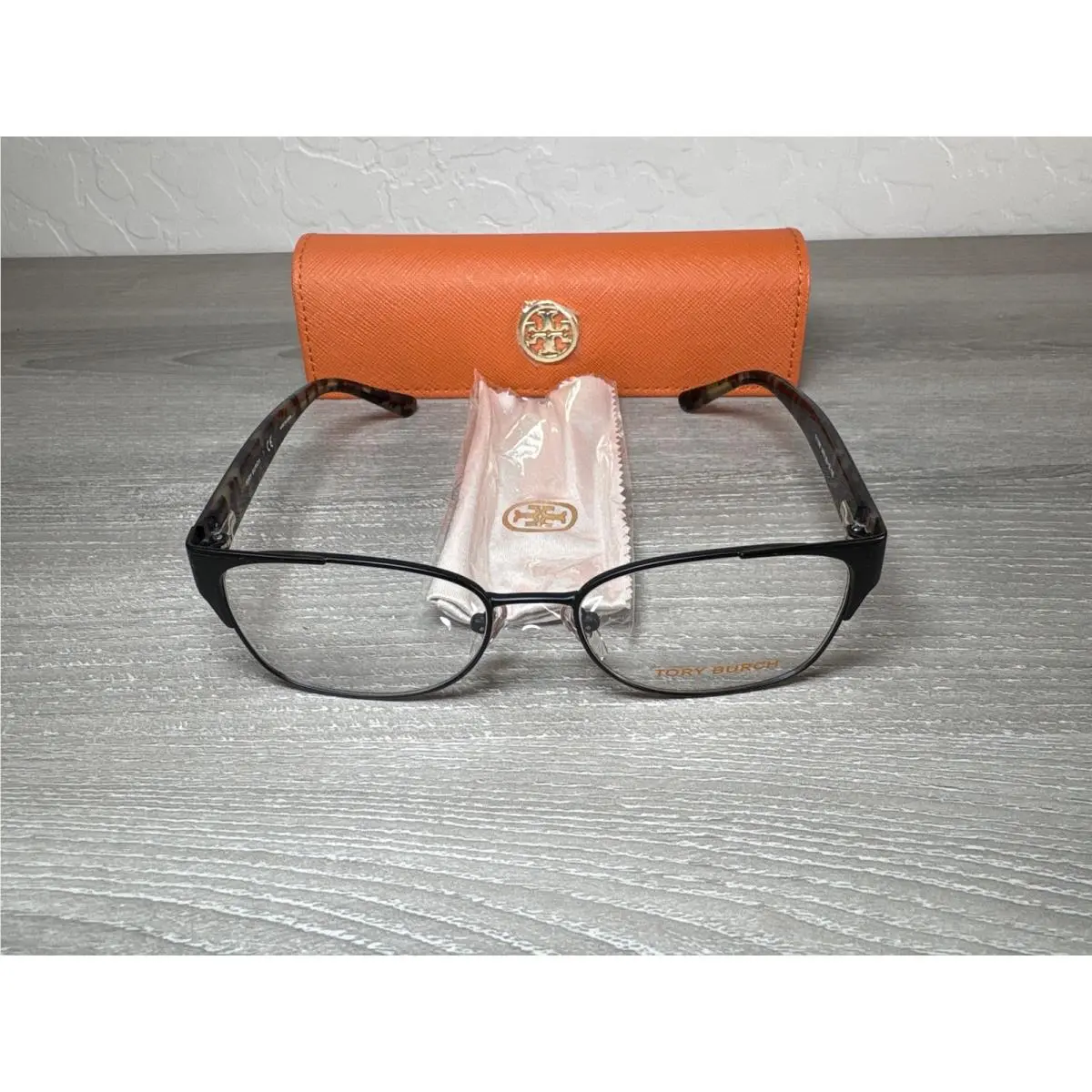 Tory Burch TY 1051 3079 Women`s Black Eyeglass Frames- Case/ Cloth