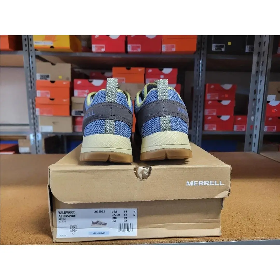 Merrell shoes - Merrell Wildwood Aerosport - Wildwood Aerosport - J038033 - Indigo 3