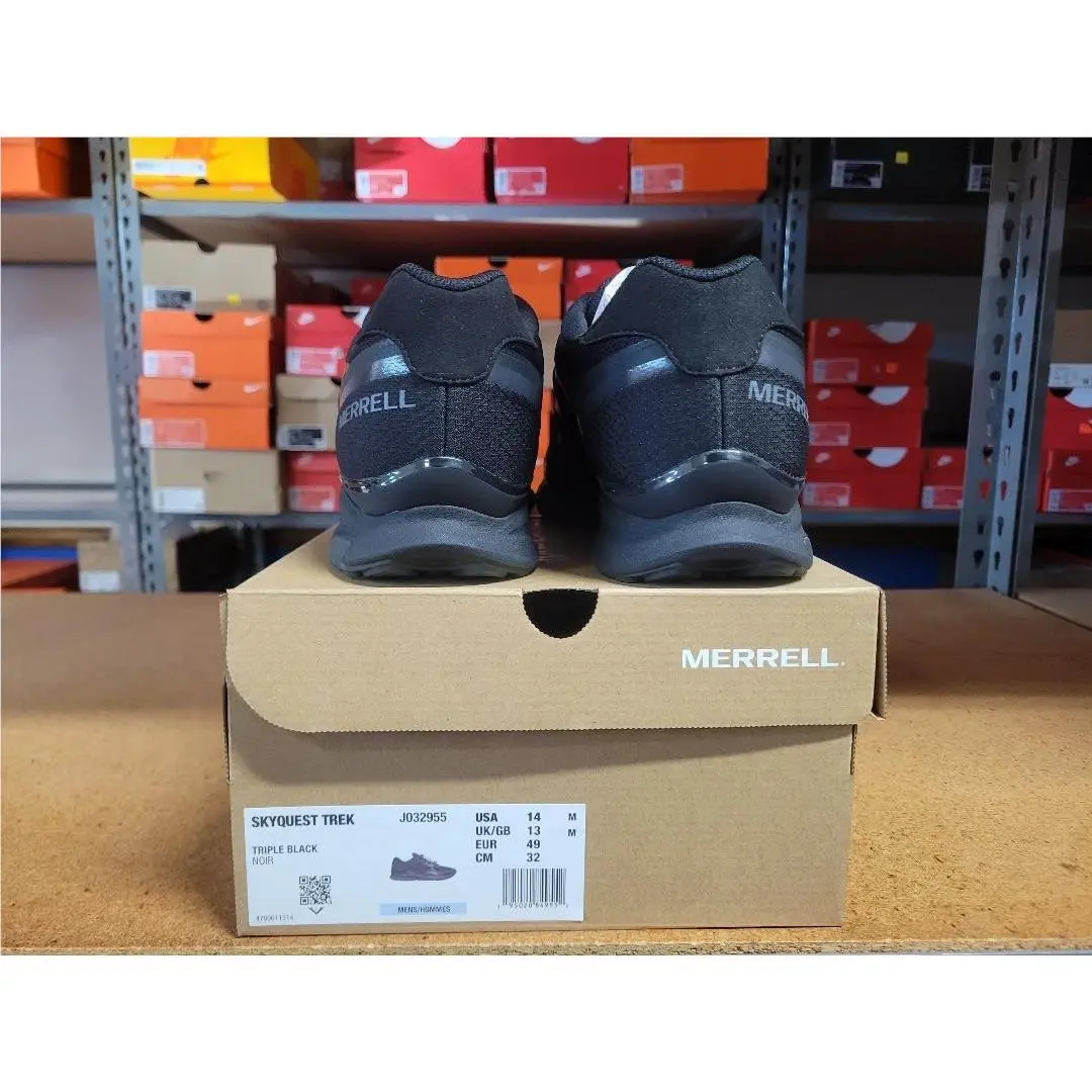 Merrell shoes - Merrell Skyquest Trek - Skyquest Trek - J032955 - Triple Black 3