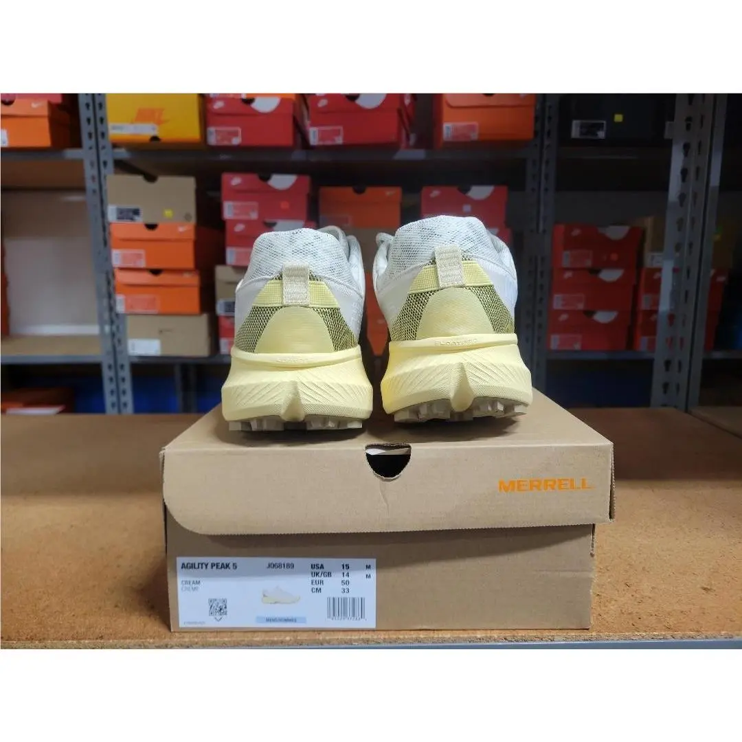 Merrell shoes - Merrell Agility Peak 5 - Agility Peak - J068189 - Cream 3