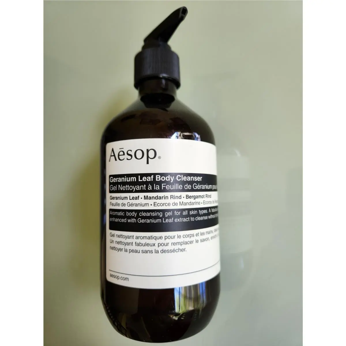Aesop Geranium Leaf Body Cleanser / Aromatic Gel Wash Essential Oil Blend 16.9oz