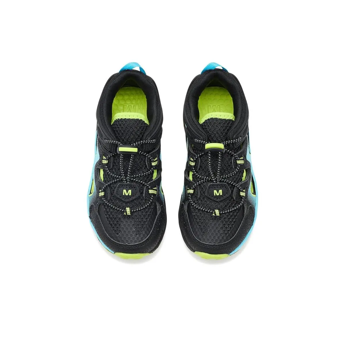 Merrell shoes - Black/Blue/Lime 0