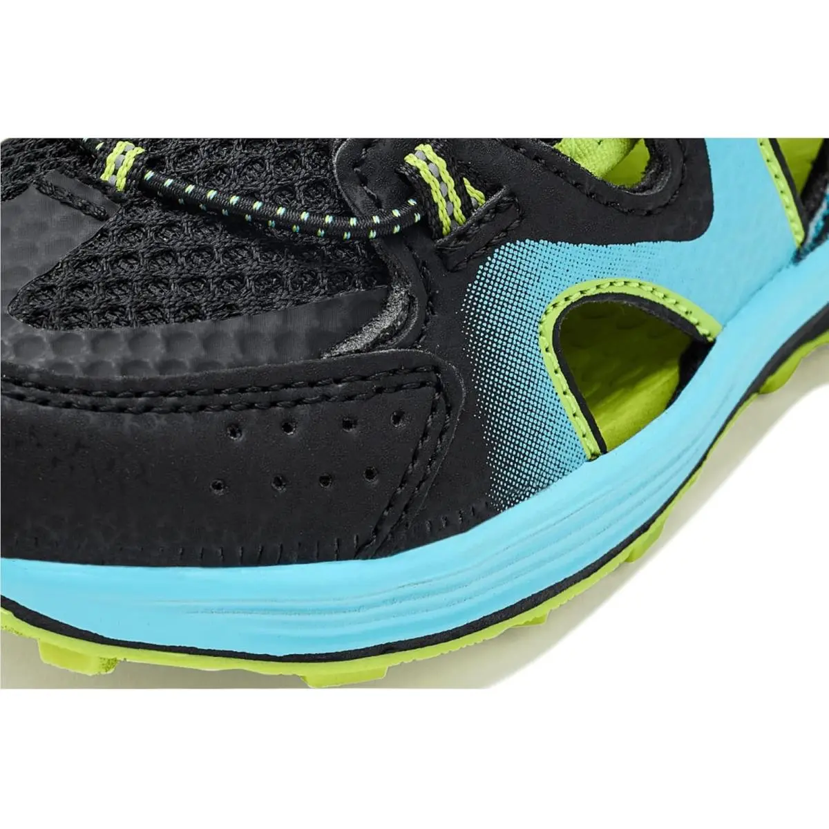 Merrell shoes - Black/Blue/Lime 11