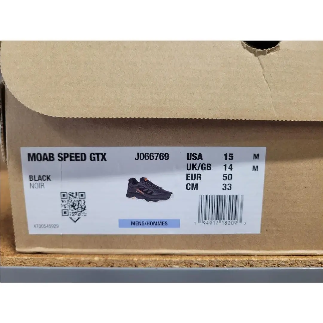 Merrell shoes - Merell Moab Speed GTX - Merell Moab Speed GTX - JO66769 - Black 10
