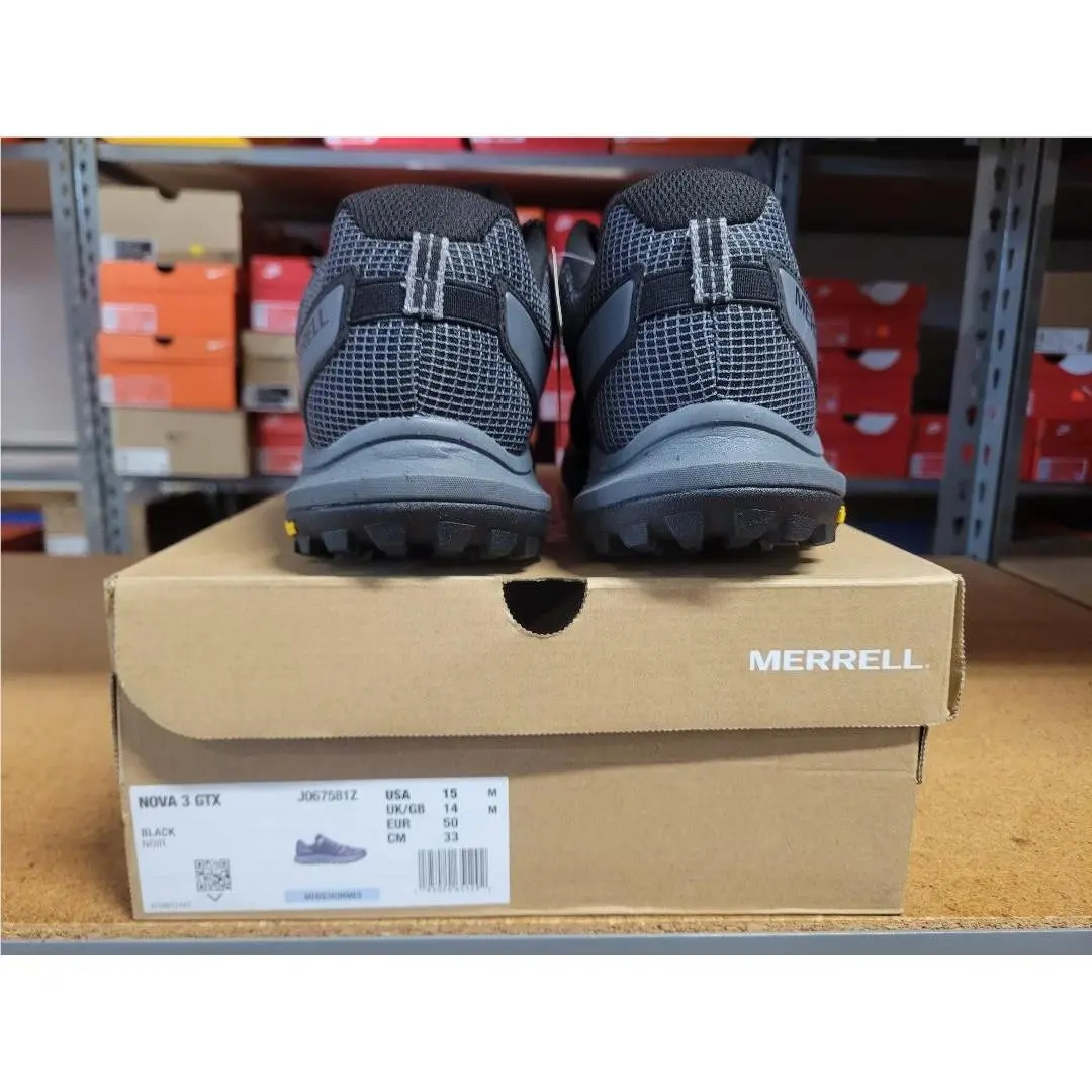 Merrell shoes - Merrell Nova 3 GTX - Nova GTX - J067581Z - Black 3