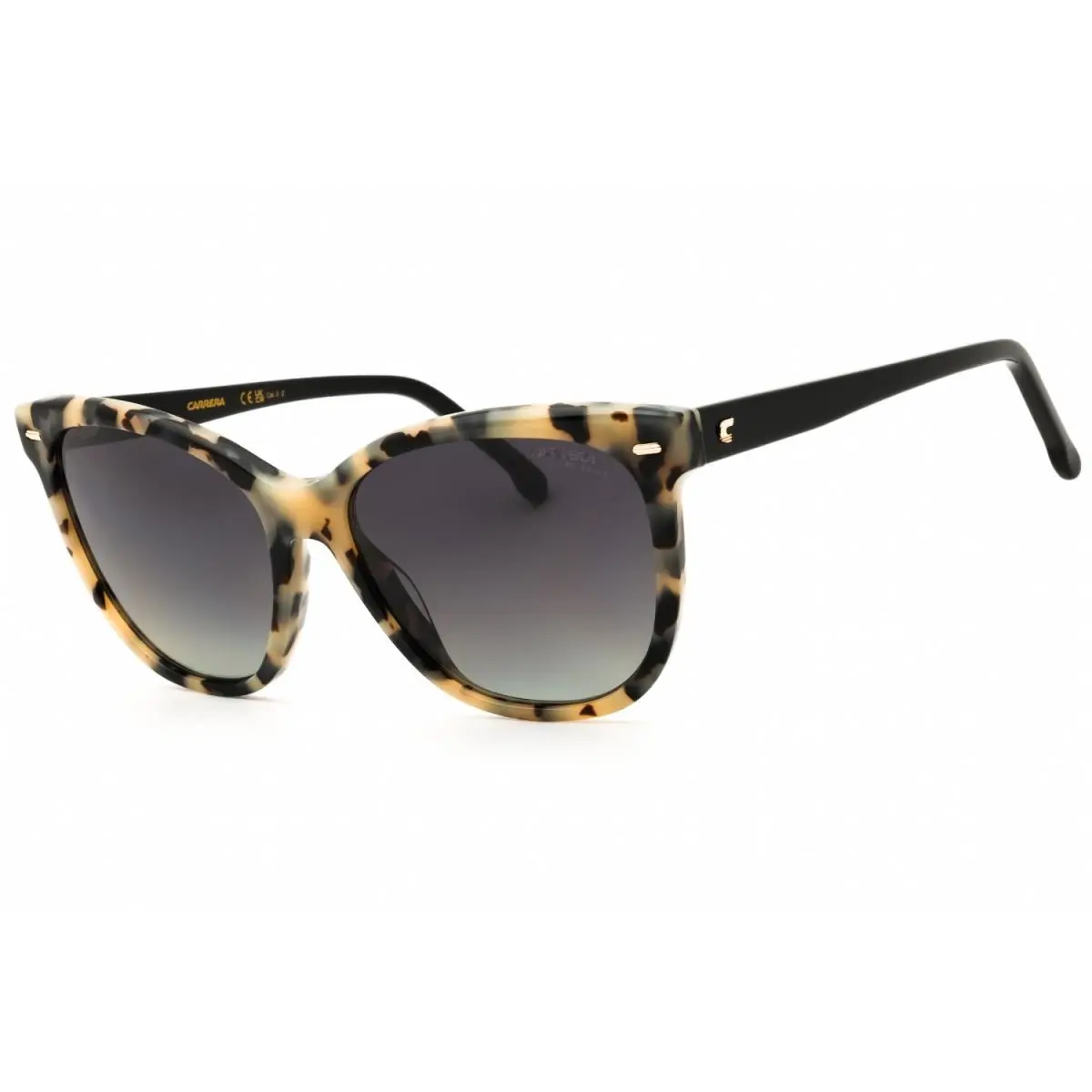 Carrera 3043 S Ahf WJ Sunglasses White Havana Frame Gray Polarised Lenses 56mm
