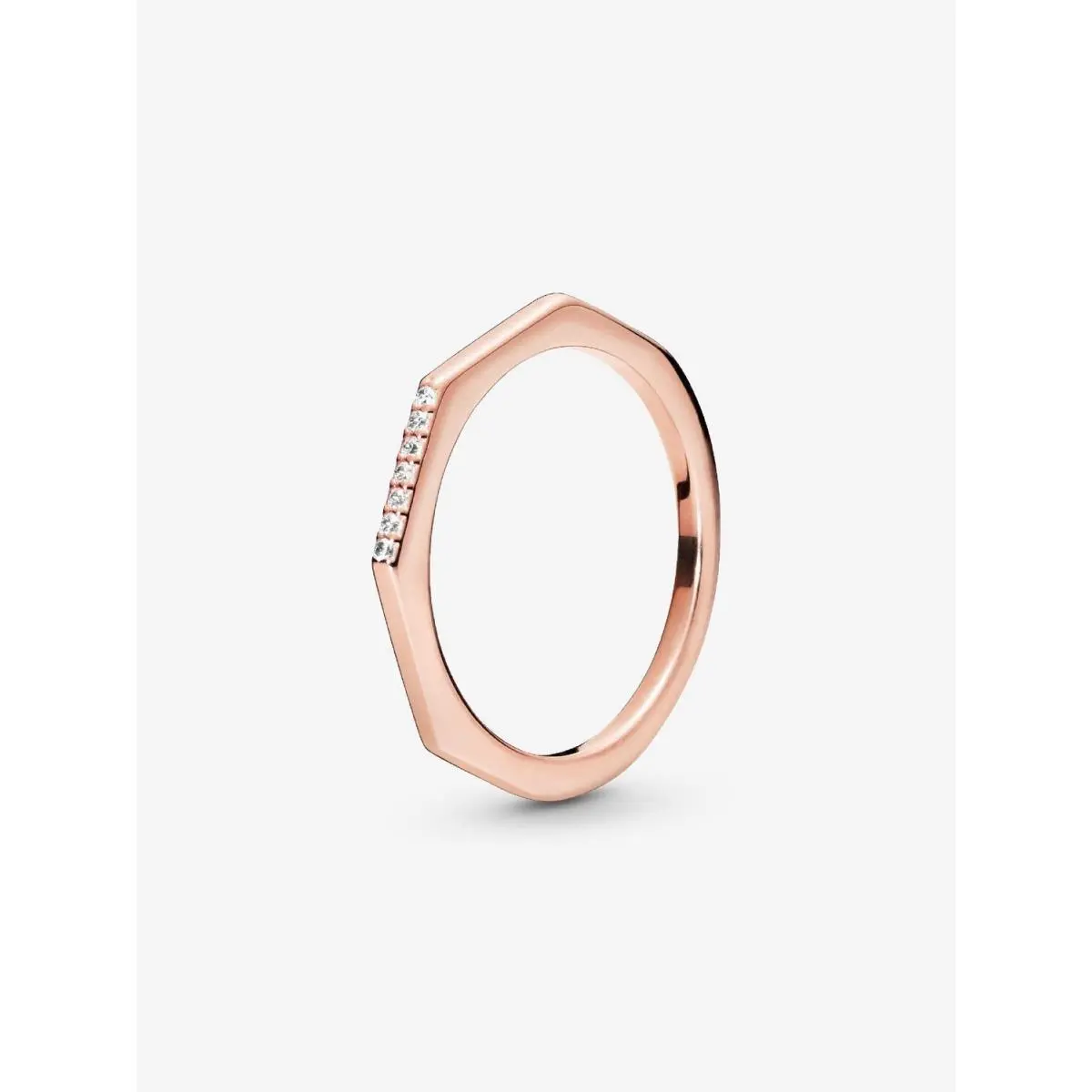 Multifaceted Ring-198343CZ 188343CZ Rose Gold - 188343CZ by Pandora