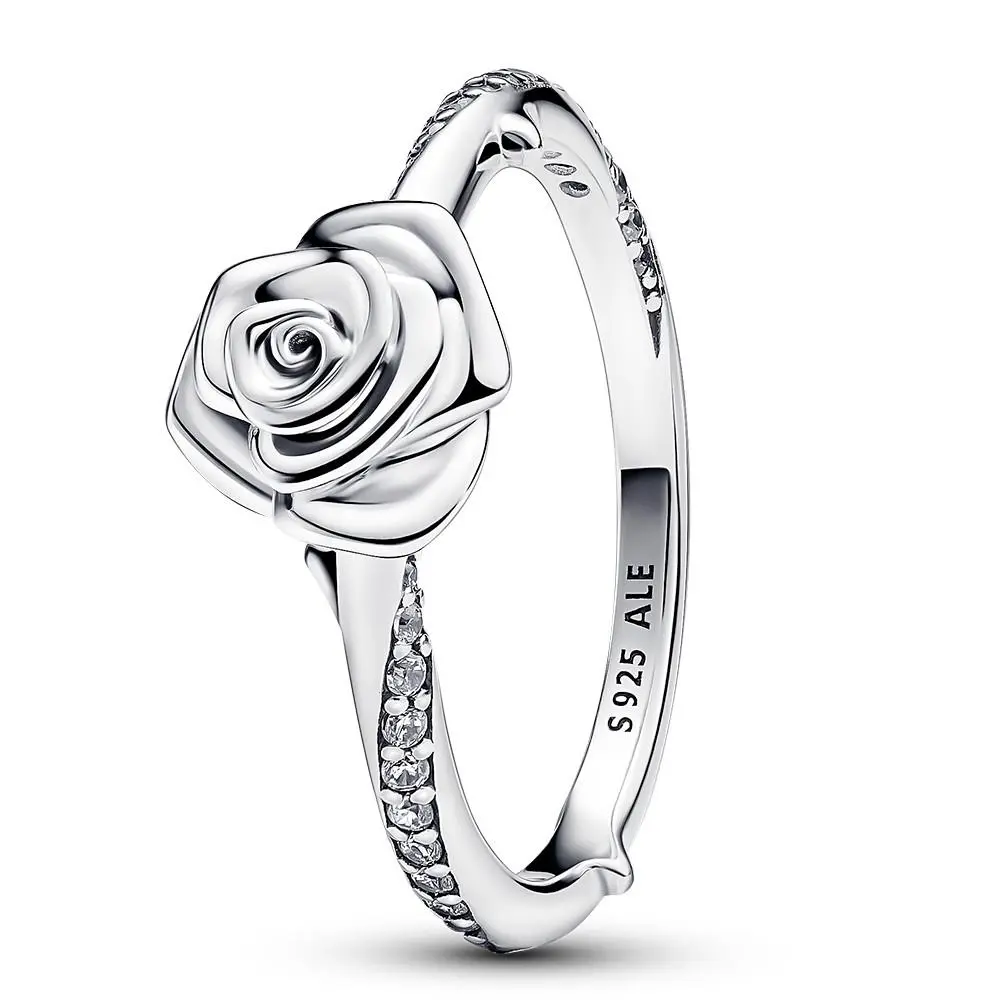 Rose in Bloom Ring - 193215C01 with Gift Box by Pandora