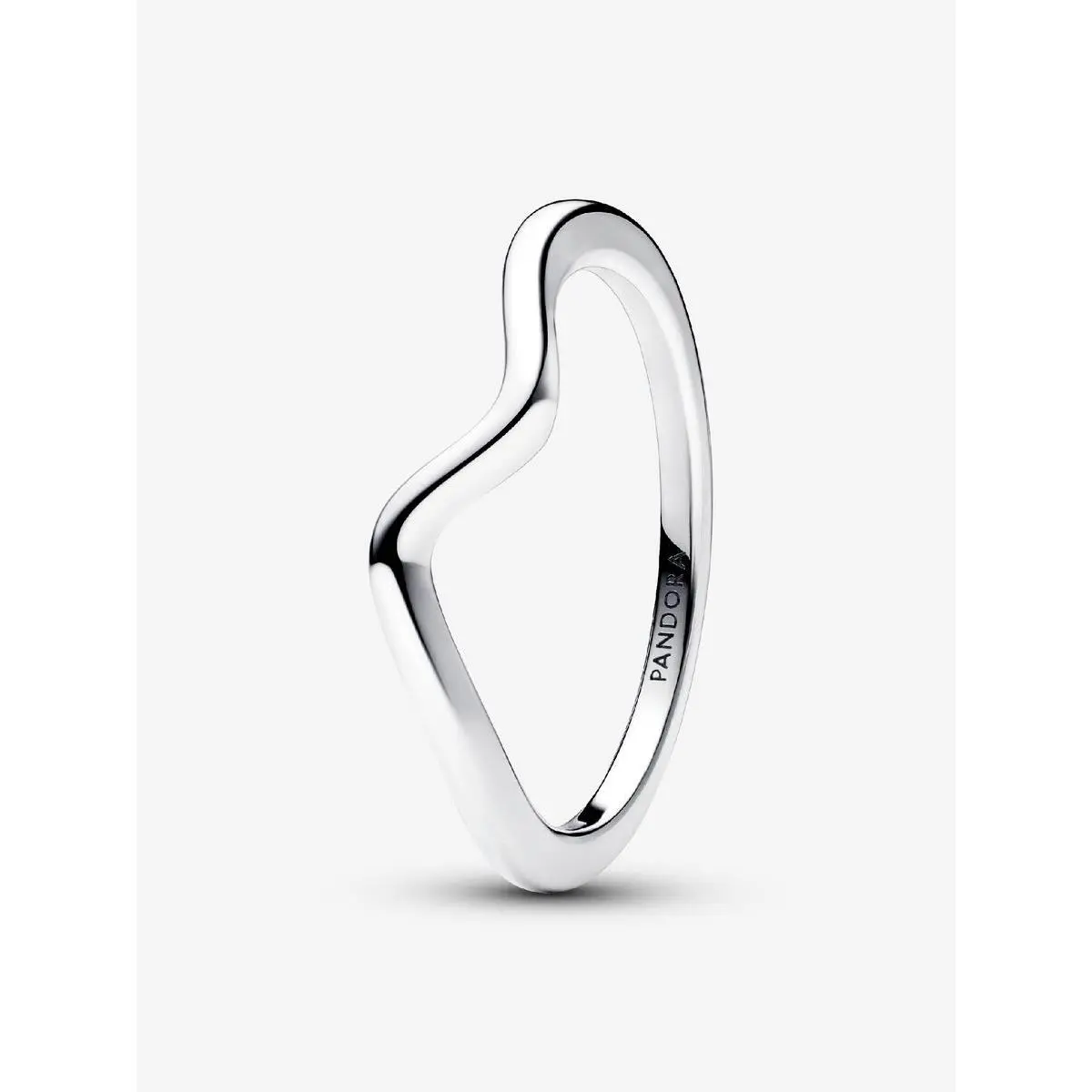 Polished Wave Ring-193095C00 183095C00 163095C00 Silver - 193095C00 by Pandora