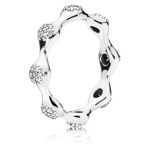 Pandora Pave Modern Lovepods Ring 197295CZ