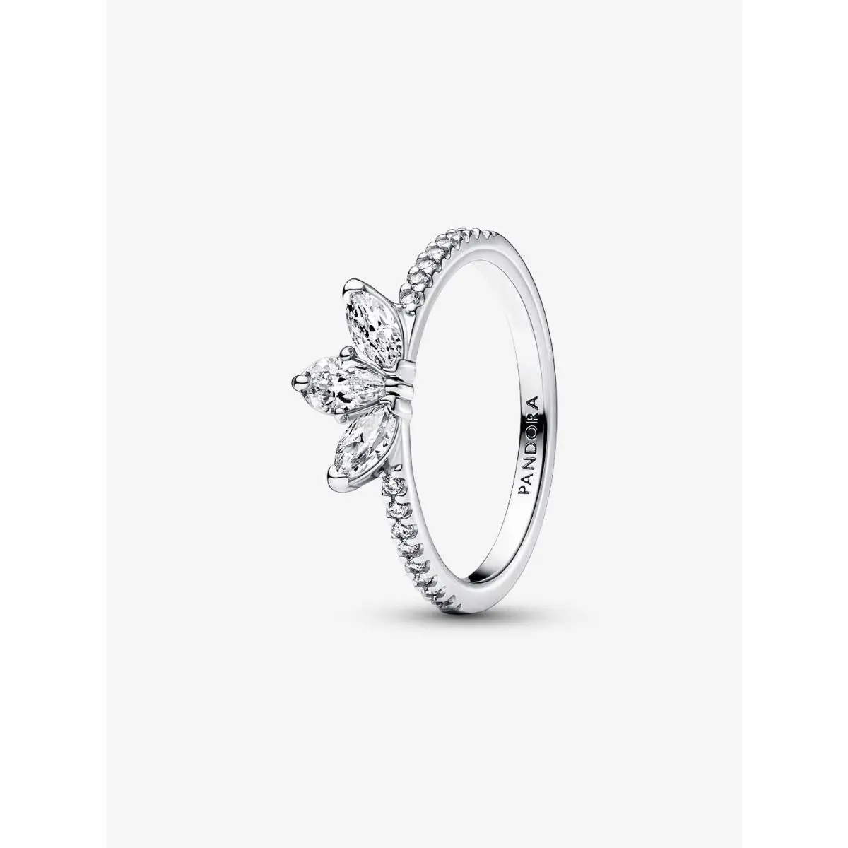 Sparkling Herbarium Cluster Ring-192392C01 with Gift Box by Pandora