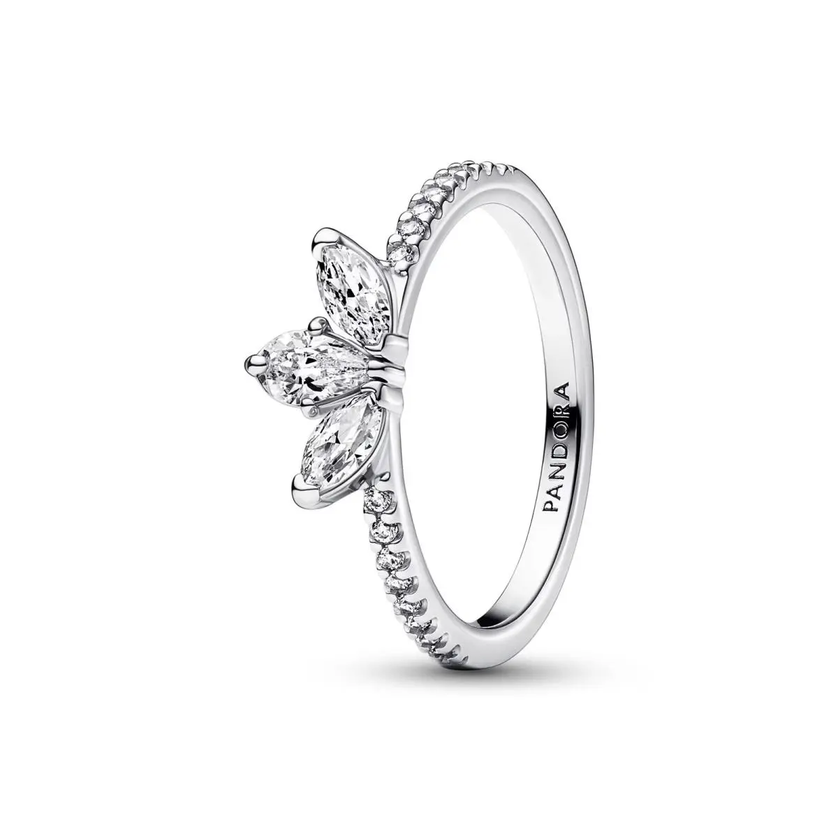 Pandora Sparkling Herbarium Cluster Ring 192392C01