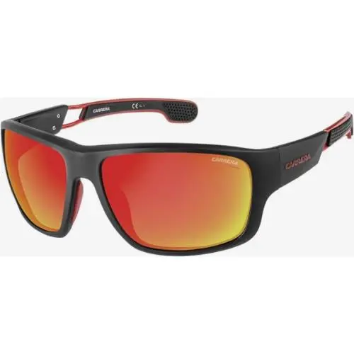 Carrera CA 4006 Sunglasses Mat Blk Red / Red Mir 63-17-125 CA4006-003BJ