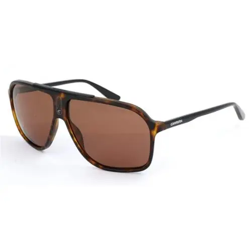 Carrera 6016 Sunglasses Mat Tor Shy Blk/ Brn 62-11-140 6016/S-N62