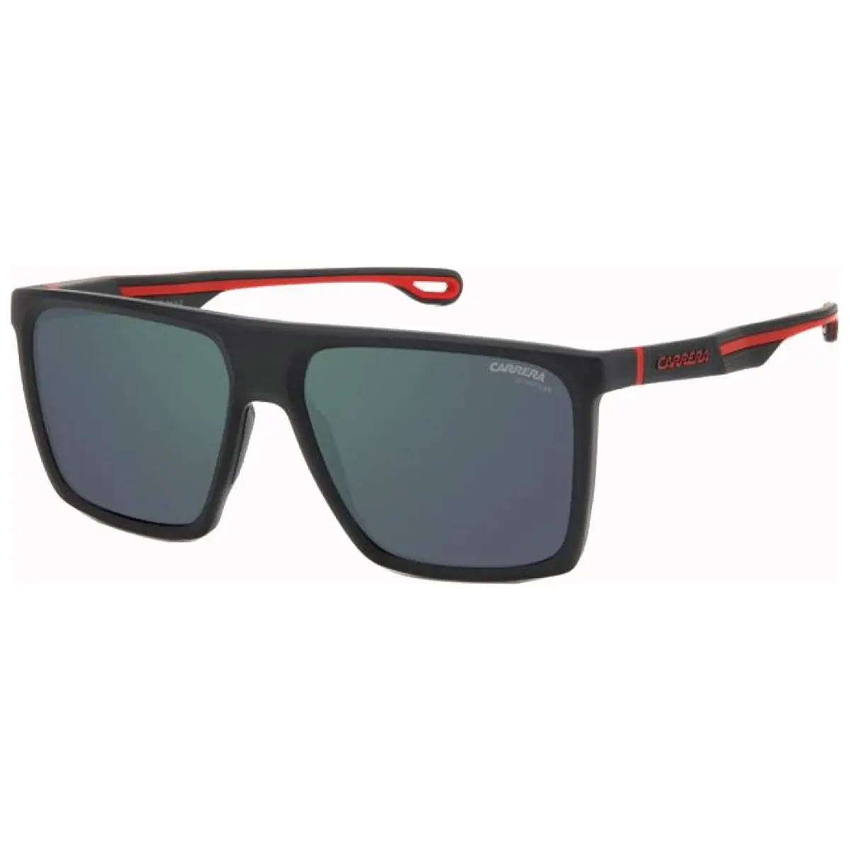 Carrera Polarized Matte Black Flat-top Square Sunglasses - CA4019S-0BLX-Q3