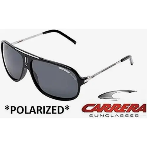Carrera Cool Sunglasses Shy Blk / Polarized Smoke 65-12-130 COOL/S-0CSARA